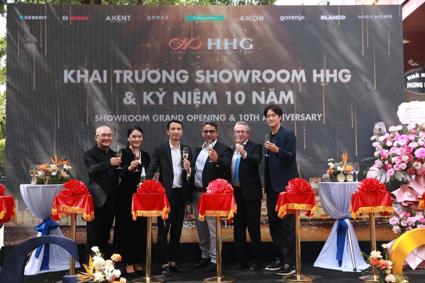 Lễ khai trương showroom HHG tại Hà Nội