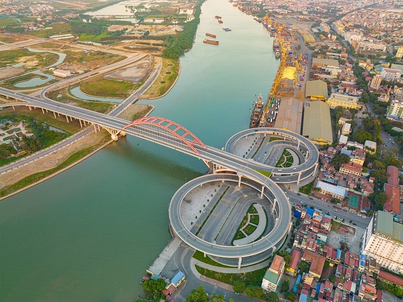 cầu Hoàng Văn Thụ đã hoàn thành và đưa vào sử dụng