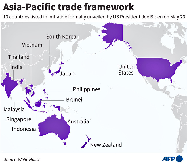 IPEF là sáng kiến được Mỹ kỳ vọng nhằm tạo ra một trật tự thương mại mới 