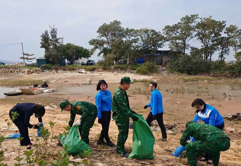 Lực lượng ĐVTN tham gia chiến dịch 