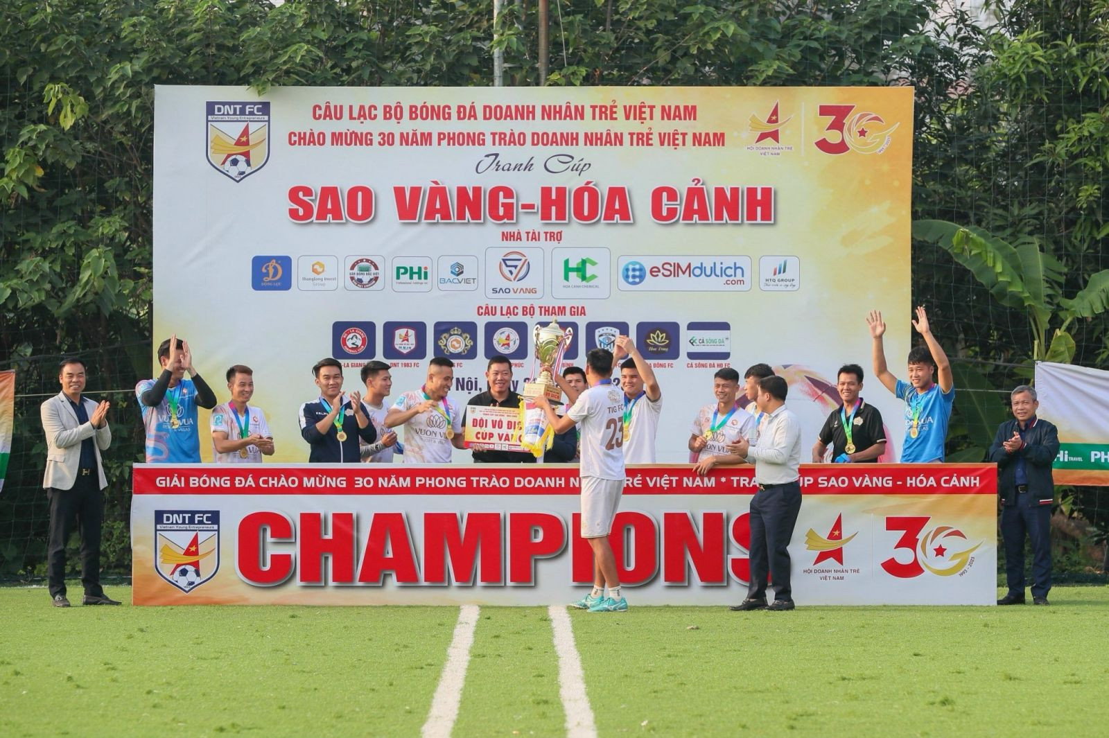 TIG FC vô địch cúp Vàng