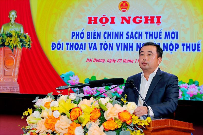 Hải Dương luôn xác định doanh nghiệp là lực lượng nòng cốt, tiên phong trong phát triển kinh tế, là lực lượng quan trọng để thực hiện thành công các mục tiêu phát triển kinh tế - xã hội đã đề ra.