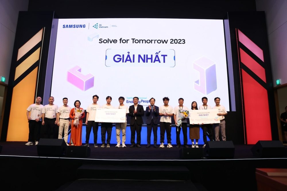 Samsung Việt Nam công bố kết quả cuộc thi Solve for Tomorrow 2023 Samsung Việt Nam công bố kết quả cuộc thi Solve for Tomorrow 2023