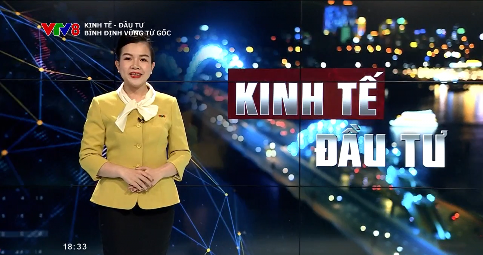 Chương trình Kinh tế đầu tư phát sóng trên kênh VTV8