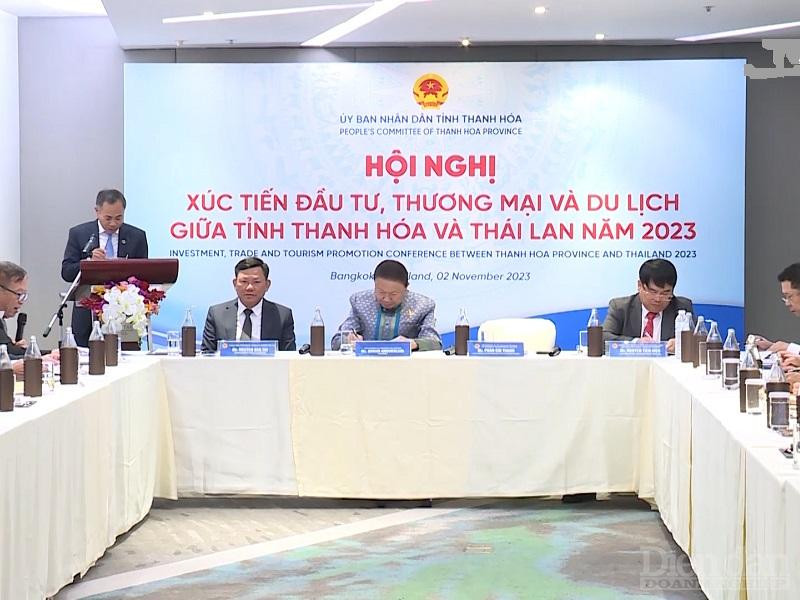 Thanh Hóa xúc tiến đầu tư tại BangKok, Thái Lan