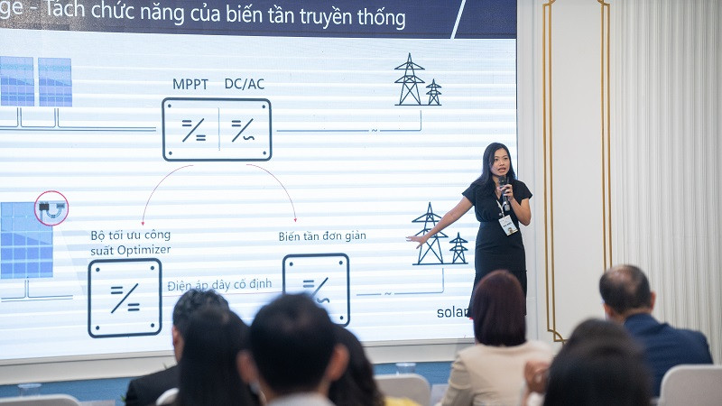 Bà Lê Kim Phượng, Giám đốc Marketing Khu vực Đông Nam Á – SolarEdge tại Việt Nam