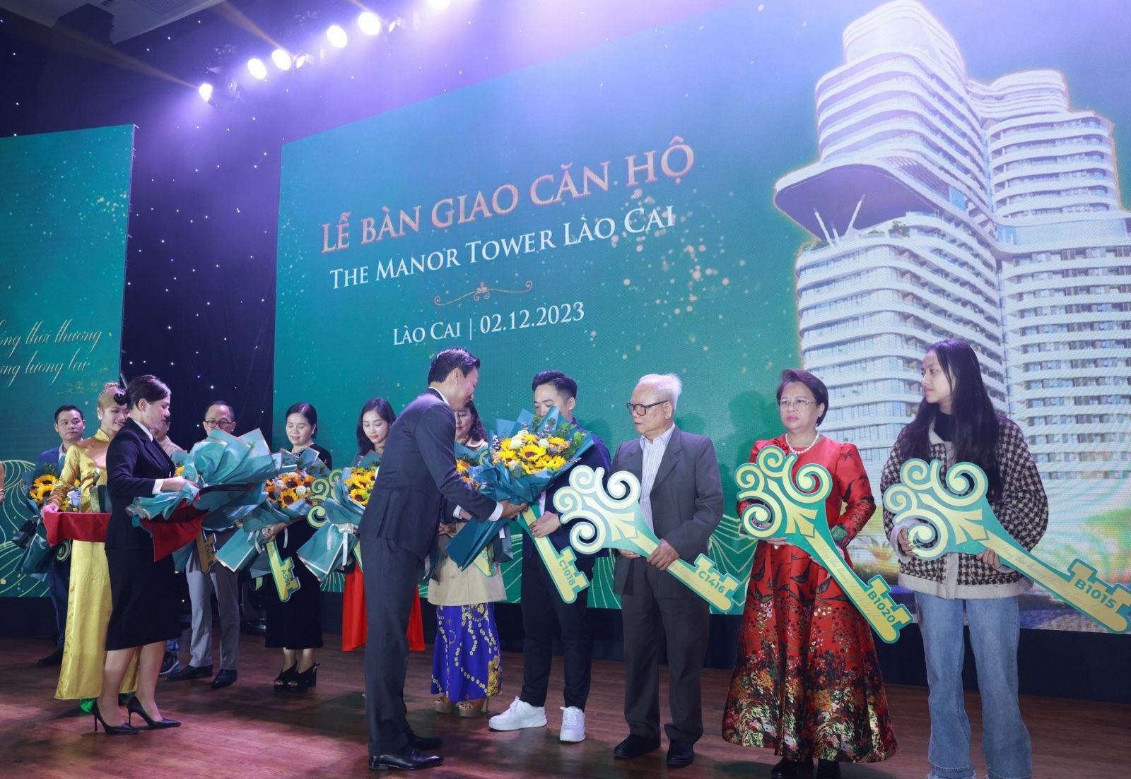 Lễ bàn giao căn hộ đợt 1 The Manor Tower Lào Cai cho những chủ nhân đầu tiên 