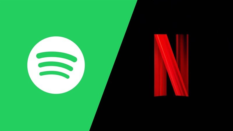 Netflix và Spotify - hai 