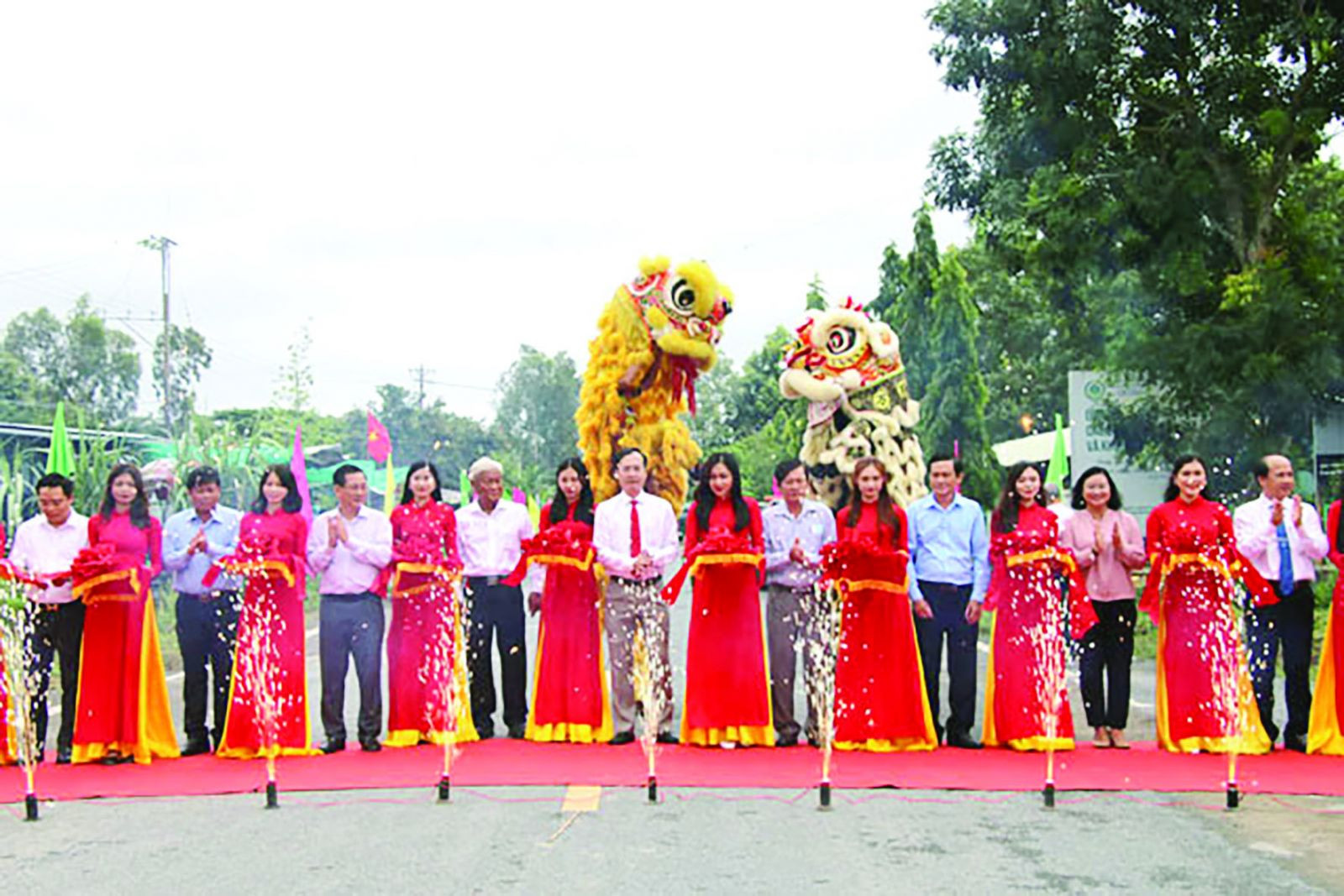  Khánh thành Dự án đầu tư hệ thống giao thông kết nối hạ tầng du lịch và nông nghiệp tỉnh Đồng Tháp