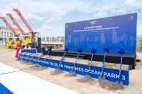 Vinhomes khởi công xây dựng toà văn phòng tại tâm điểm Vinhomes Ocean Park 2 và 3