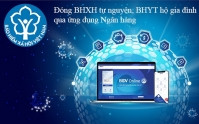 Đóng BHXH tự nguyện qua ứng dụng ngân hàng thuận lợi cho người dùng