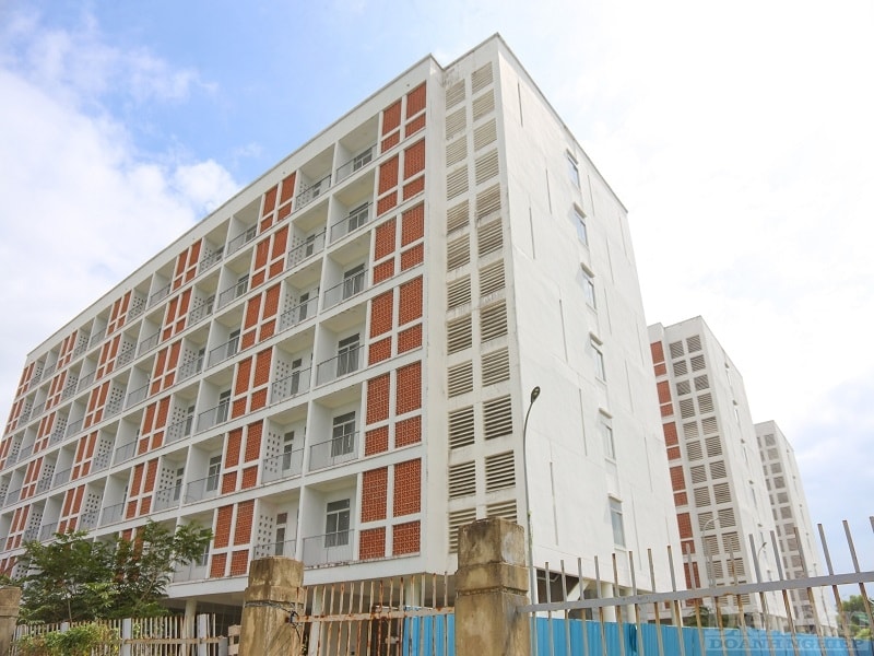 Hiện tại, khu vực này đang bị bỏ hoang.
