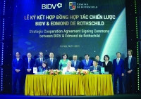 BIDV và Edmond de Rothschild ký kết hợp đồng và hợp tác chiến lược