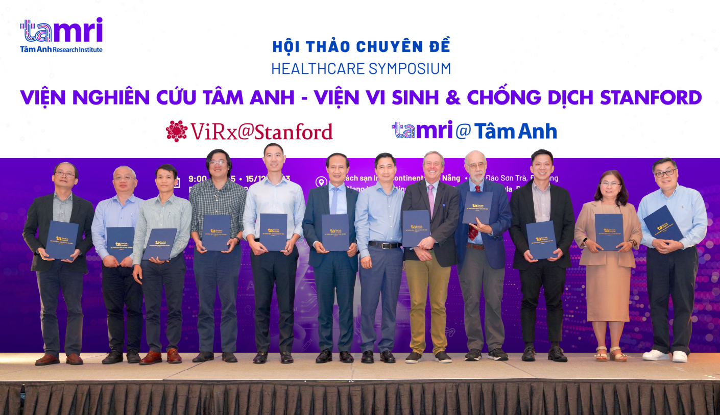 Hội thảo quốc tế giữa Viện nghiên cứu Tâm Anh và Viện vi sinh & Chống dịch Stanford diễn ra tại Đà Nẵng, ngày 15/12.