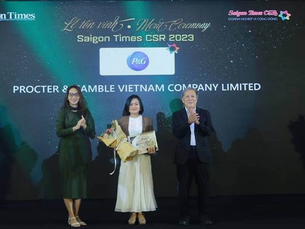 P&G Việt Nam được vinh danh tại danh sách 40 doanh nghiệp tiêu biểu có những hoạt động CSR nổi bật