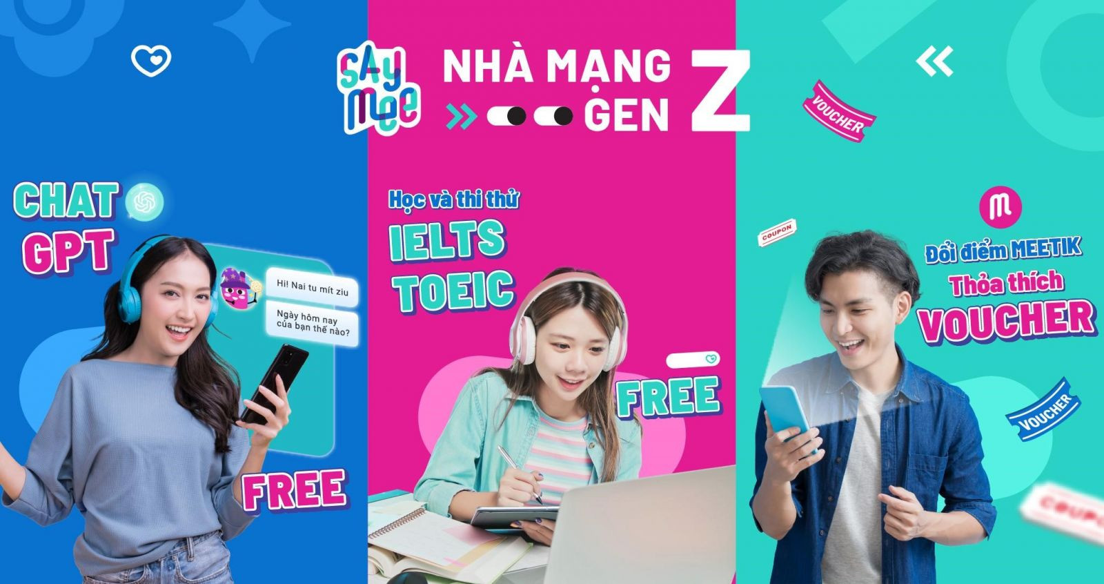 Nhà mạng Saymee cung cấp hệ sinh thái giúp GenZ thỏa sức phát triển bản thân