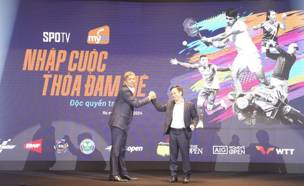 MyTV chính thức phát sóng kênh thể thao quốc tế SPOTV và SPOTV2