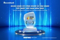 Sacombank được vinh danh có công nghệ và vận hành tốt nhất Việt Nam năm 2023