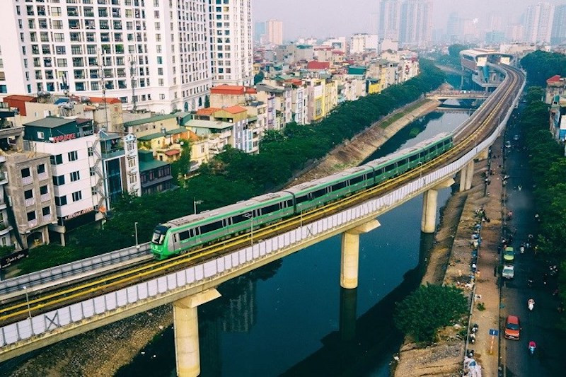 Đường sắt đô thị tuyến Cát Linh - Hà Đông khi đưa vào vận hành đã trực tiếp kéo giảm ùn tắc cho Thủ đô.