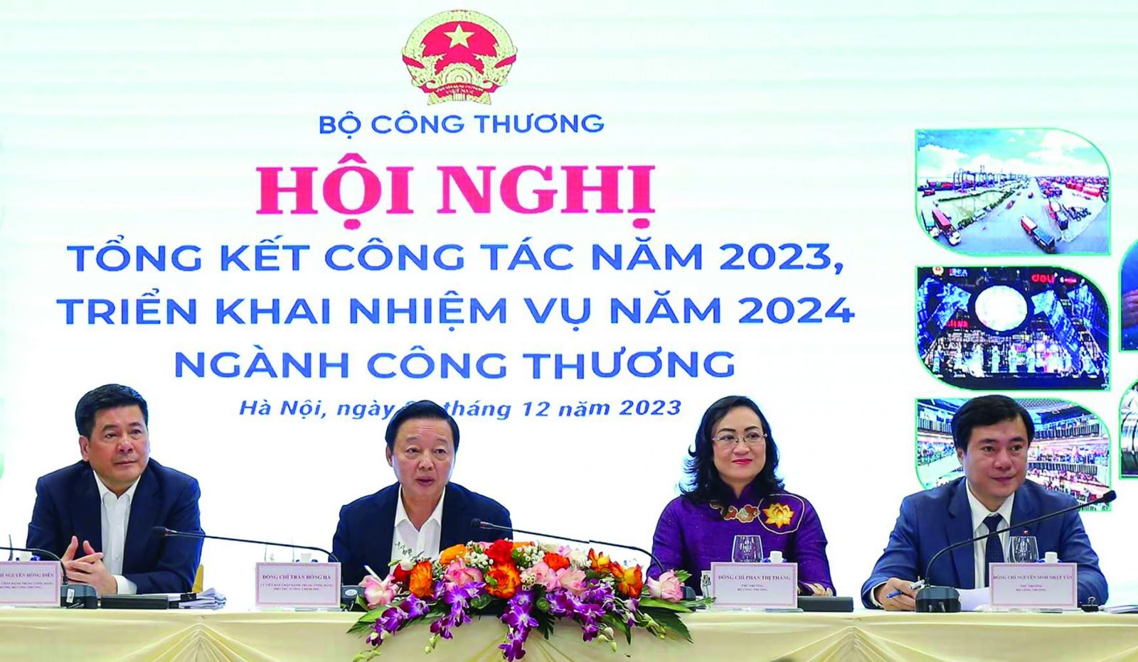  Hội nghị Tổng kết công tác năm 2023 và triển khai nhiệm vụ năm 2024 ngành Công Thương.