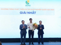 Công bố và trao chứng nhận các dự án đạt giải tại Chương trình Khởi nghiệp Quốc gia 2023