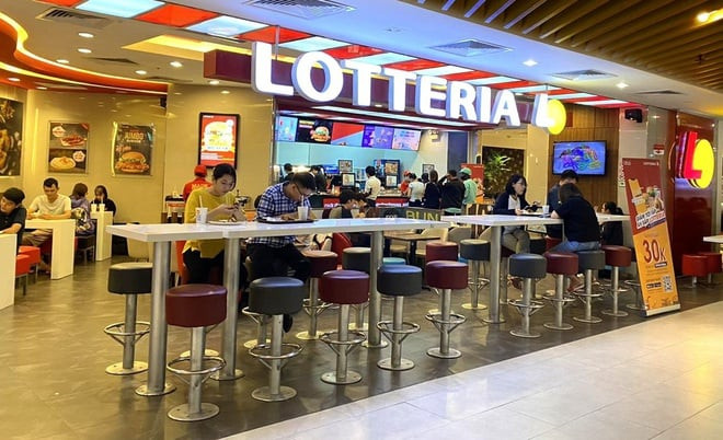 Lotteria đang dẫn đầu ngành dịch vụ ăn uống trong nước với hơn 210 nhà hàng.