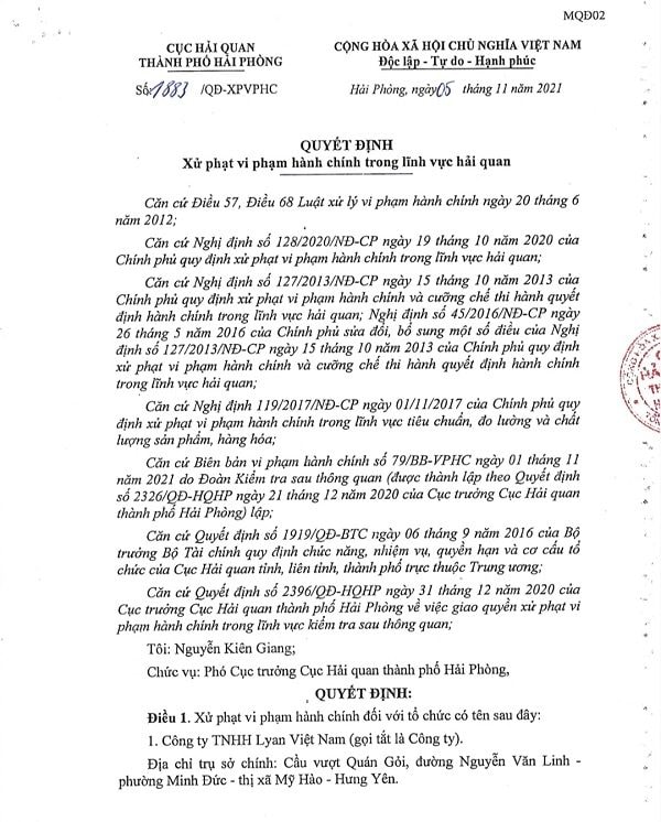 Diễn biến mới vụ doanh nghiệp “kêu cứu” vì “trát phạt” tại Hải Phòng