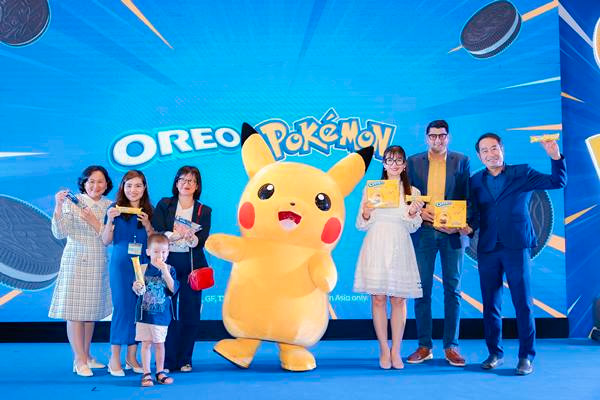 Nhãn hàng OREO hợp tác với Thương hiệu Pokémon để người hâm mộ săn lùng những hình thẻbr class=