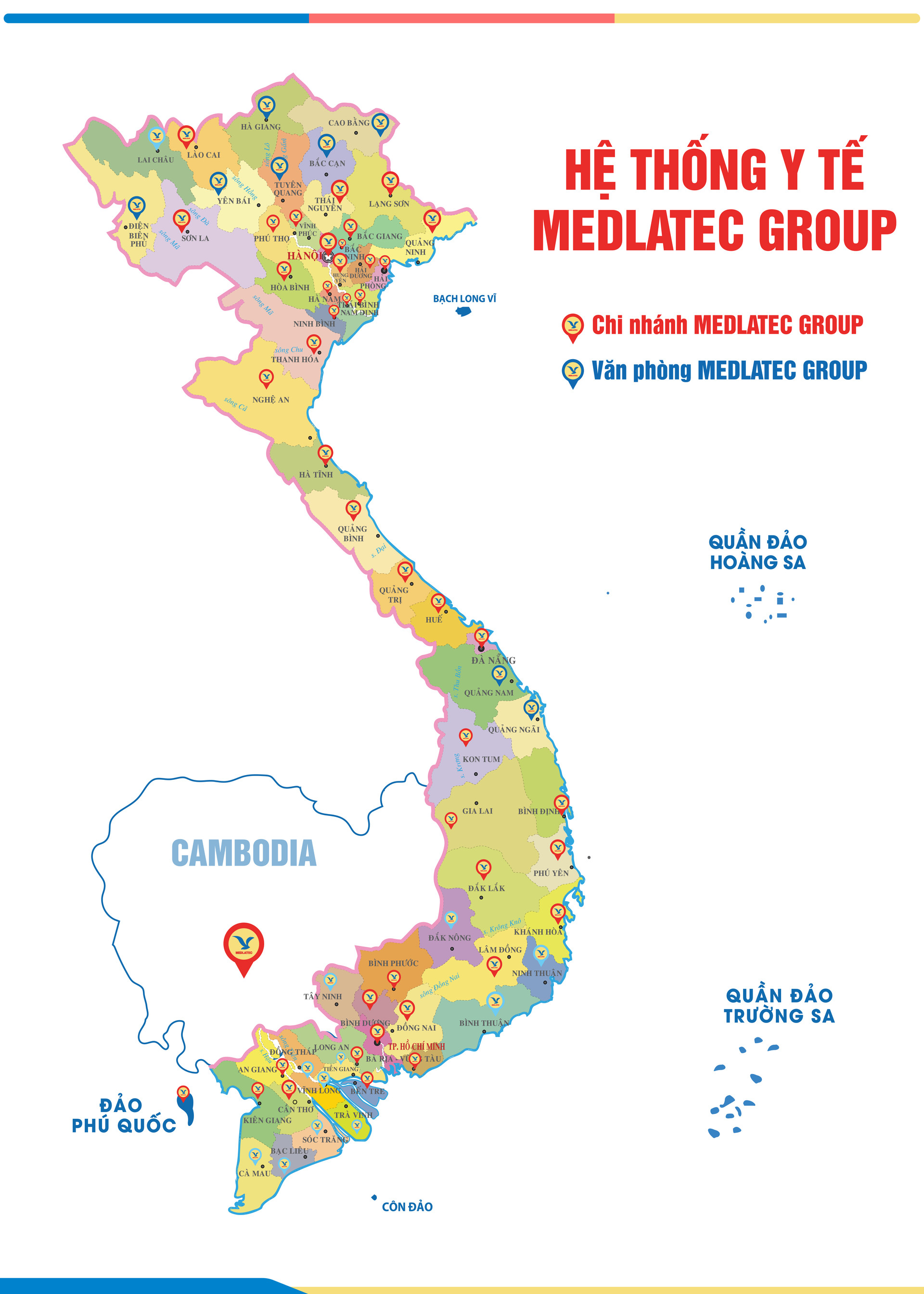 Hệ thống Y tế MEDLATEC phủ khắp cả nước và mở rộng ra quốc tế tại đất nước Campuchia