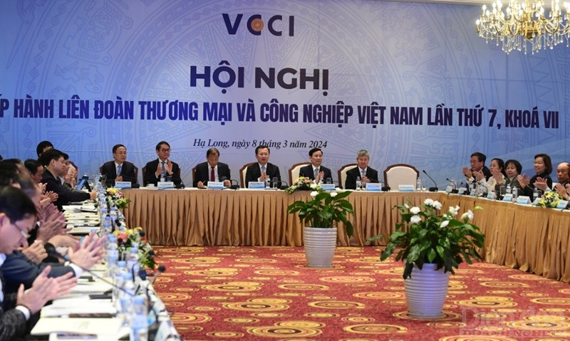 Toàn cảnh Hội nghị Ban Chấp hành VCCI lần 7, Khóa VII