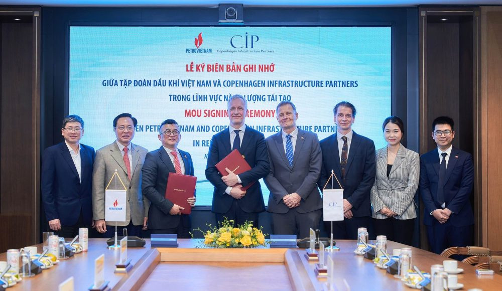 Petrovietnam và CIP ký kết hợp tác trong lĩnh vực năng lượng tái tạo