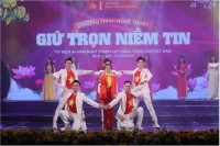 Chương trình nghệ thuật “Giữ trọn niềm tin”: Rạng rỡ 94 mùa xuân có Đảng