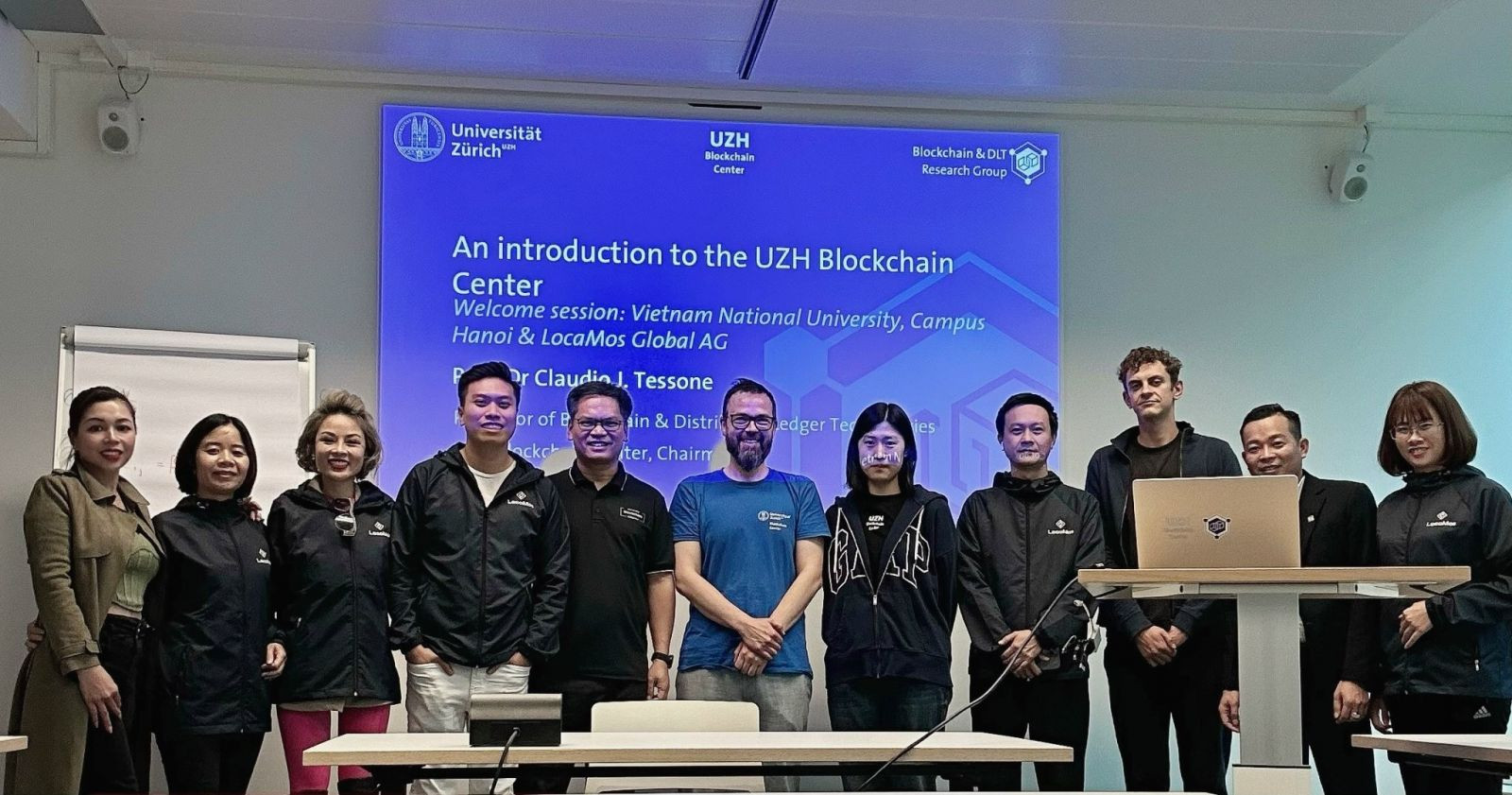 LocaMos Global AG trao đổi cùng GS. Claudio J.Tessone, UZH Blockchain Center, Đại học Zurich