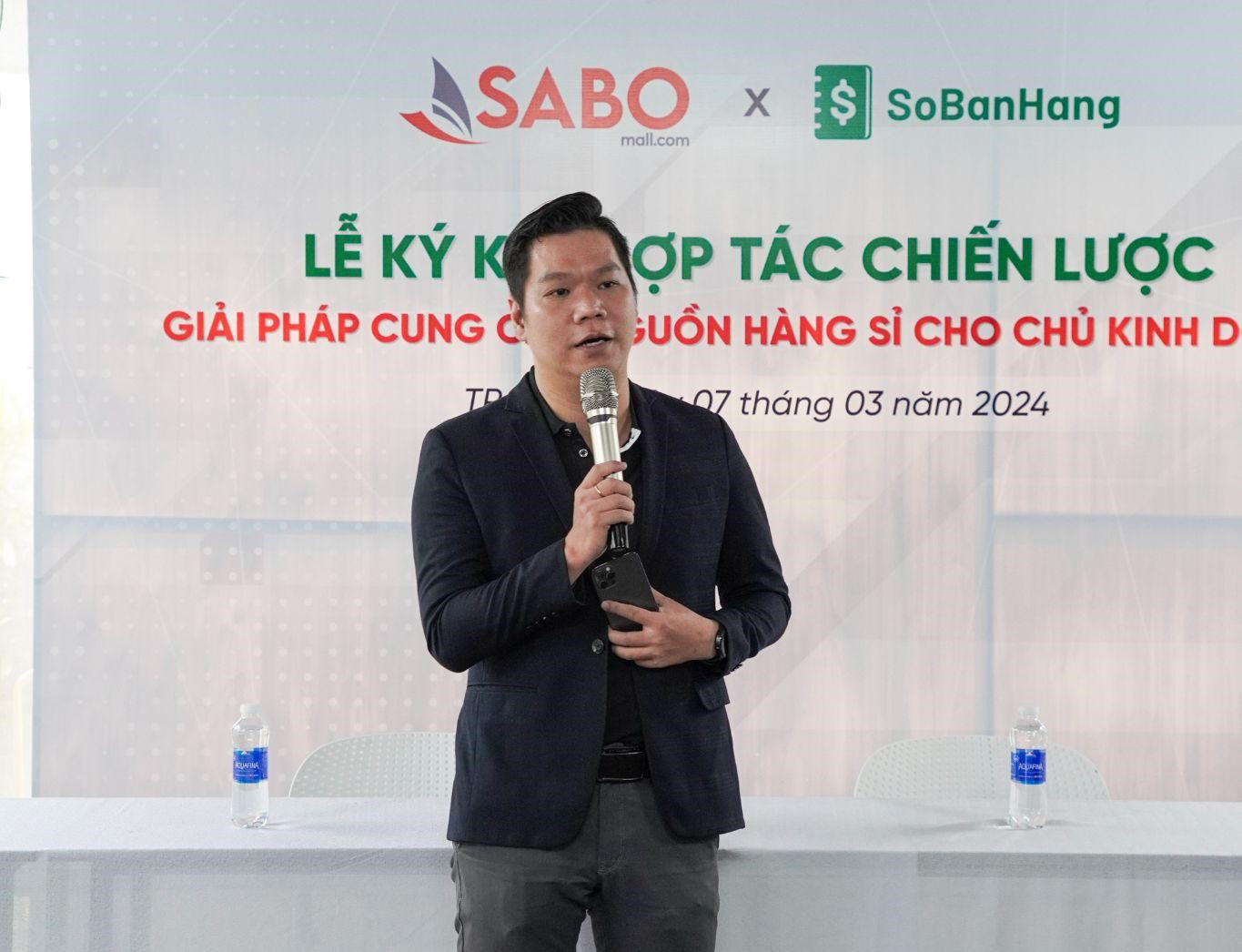 Ông Tô Hoài Nam - Giám đốc Kinh doanh SaboMall