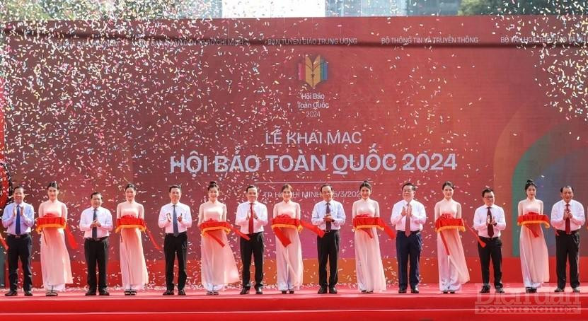 Hội báo toàn quốc năm 2024 đã chính thức khai mạc.