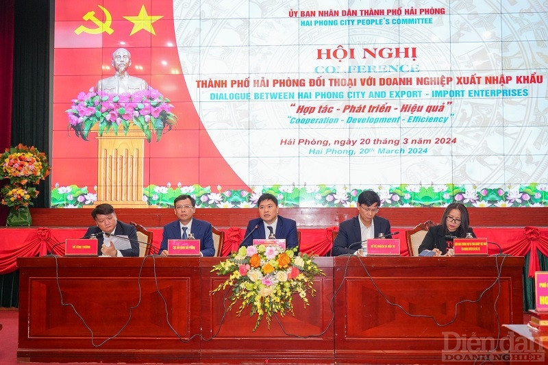 Hội nghị Đối thoại với doanh nghiệp xuất nhập khẩu năm 2024 với chủ đề “Hợp tác – Phát triển – Hiệu quả”