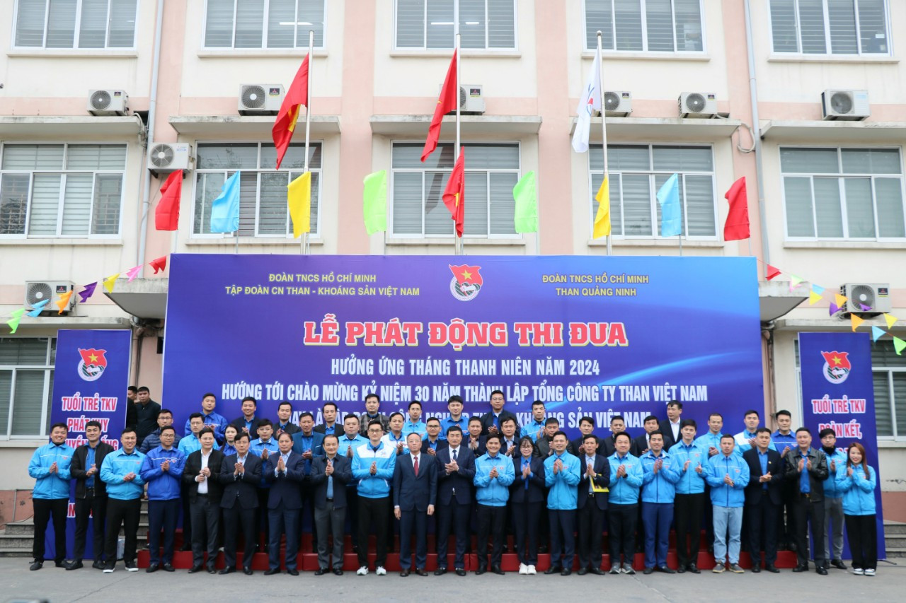 Đoàn Thanh niên TKV phát động thi đua năm 2024