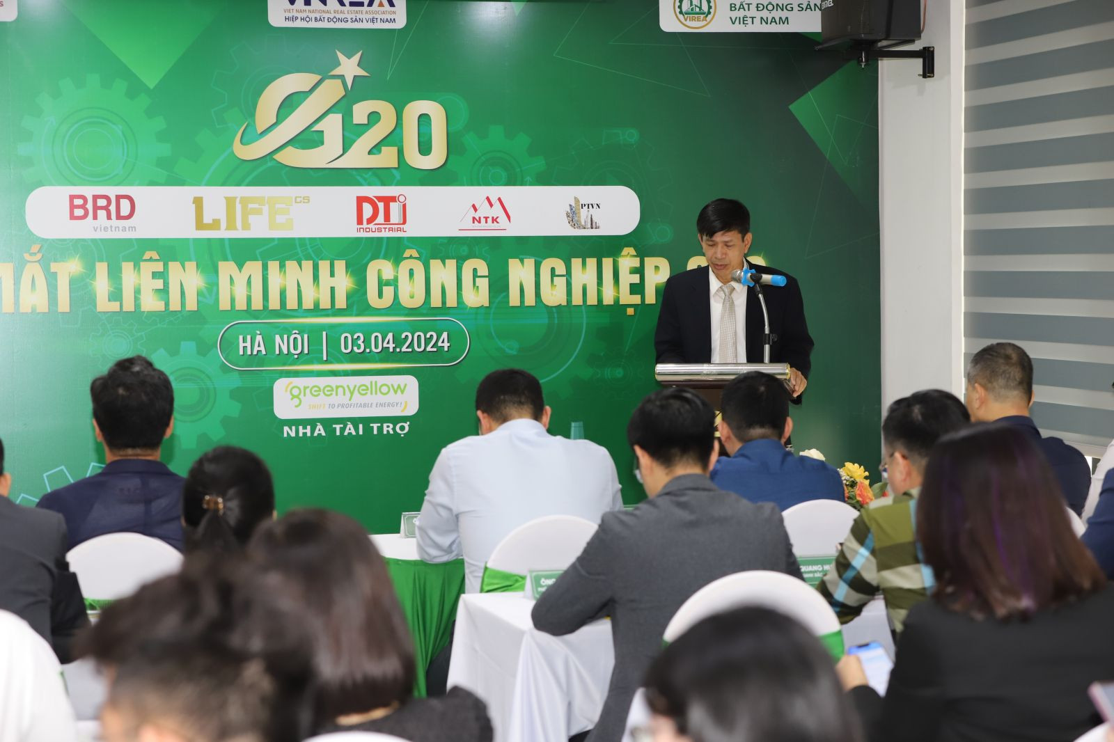 ông Nguyễn Quốc Khánh - Chủ tịch Liên minh Công nghiệp G20 