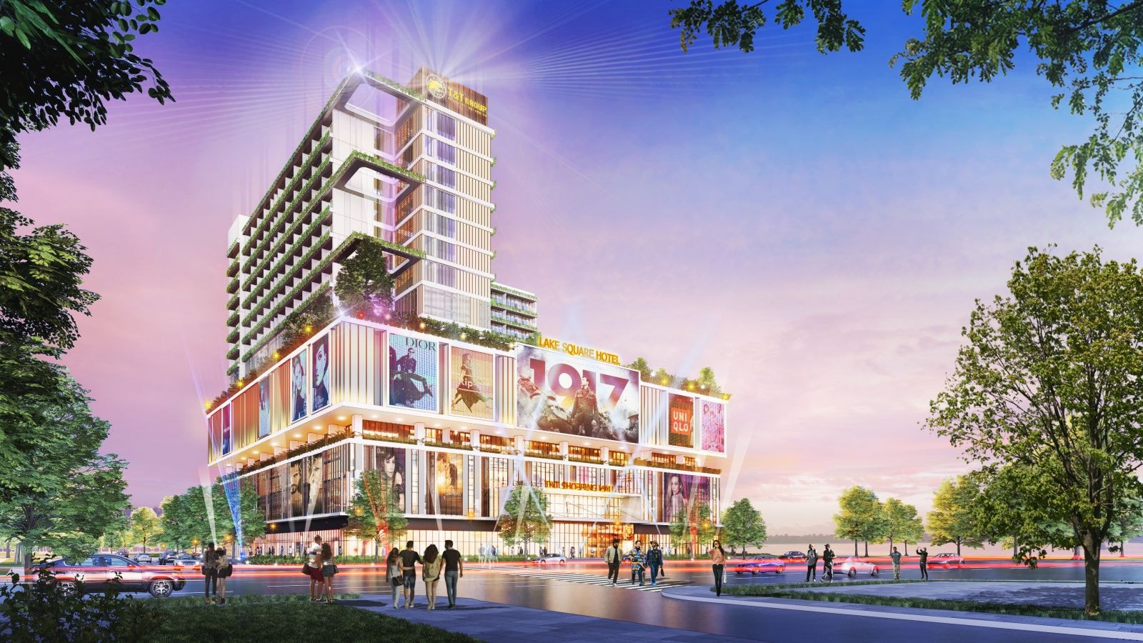 Ảnh 4: Phối cảnh khách sạn Wyndham T&T Hải Dương