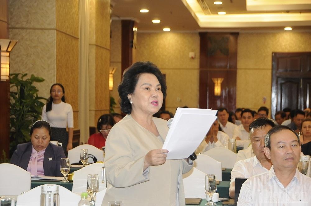 bà Lý Kim Chi, Chủ tịch Hội Lương thực thực phẩm TPHCM