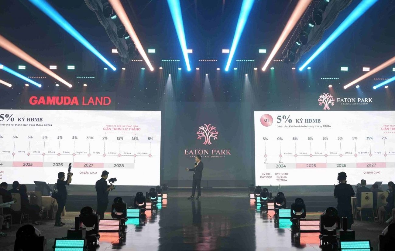 Dự án Eaton Park của chủ đầu tư Gamuda Land vừa chính thức ra mắt