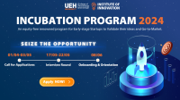 Chương trình UII Incubation Program: Chắp cánh cho các dự án khởi nghiệp đột phá