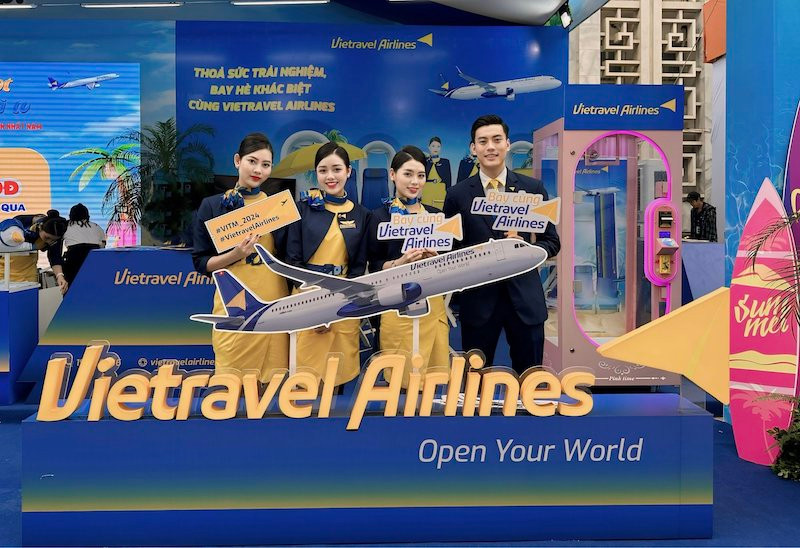 Vietravel Airlines tiếp tục với thông điệp “Thoải sức trải nghiệm, bay hè khác biệt cùng Vietravel Airlines”.