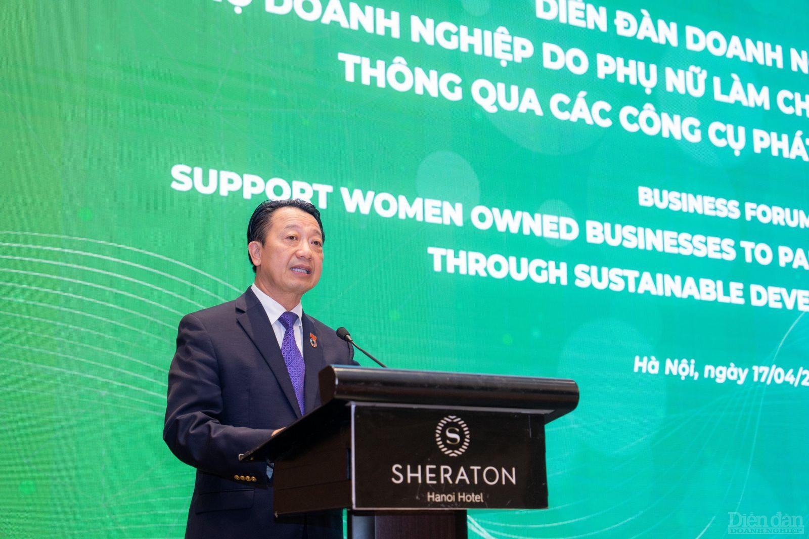 ông Nguyễn Quang Vinh - Phó Chủ tịch Liên đoàn Thương mại và Công nghiệp Việt Nam (VCCI).