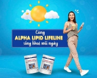 Chăm sóc sức khỏe mỗi ngày bằng sản phẩm alpha lipid lifeline