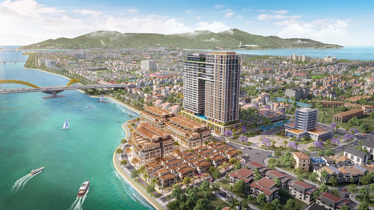 Phối cảnh minh họa dự án Sun Ponte Residence