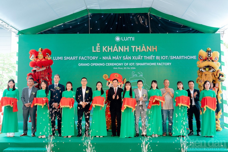 Lễ khánh thành Lumi Smart Factory tại khu công nghiệp Thăng Long 3 - Bình Xuyên - Vĩnh Phúc.