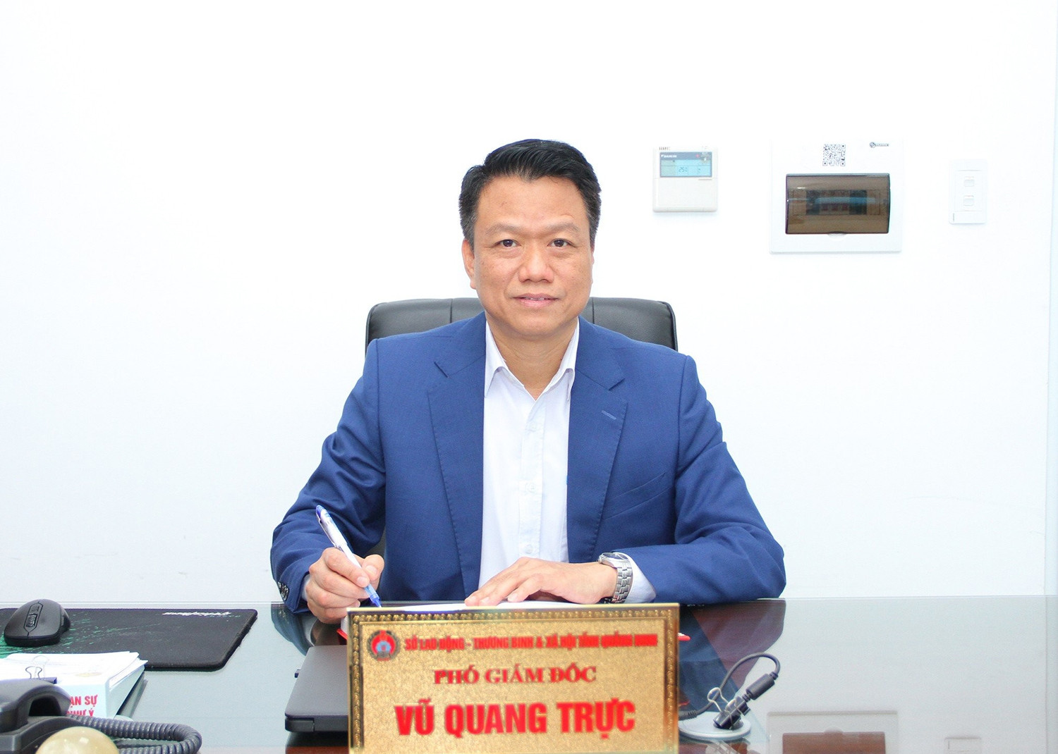 Ông Vũ Quang Trực - Phó Giám đốc Sở LĐ-TBXH tỉnh Quảng Ninh