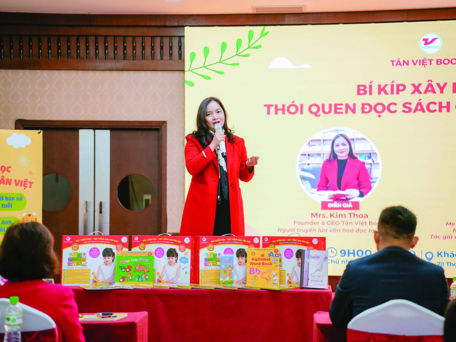  CEO Tân Việt Books Nguyễn Kim Thoa - Người truyền lửa văn hoá đọc.