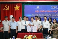 VCCI Thanh Hóa - Ninh Bình và Viện thương mại Kinh tế quốc tế ký kết hợp tác đào tạo tập huấn doanh nghiệp